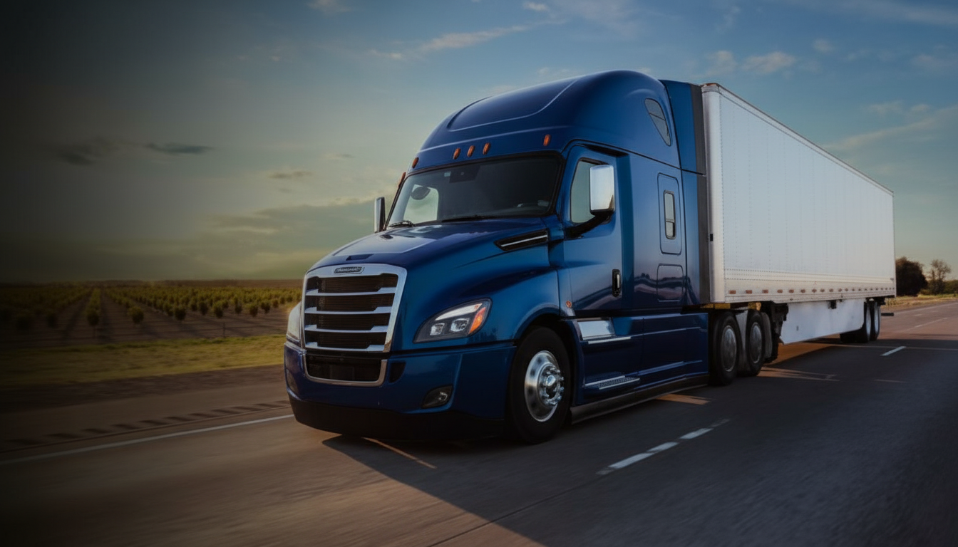 Road freight truck